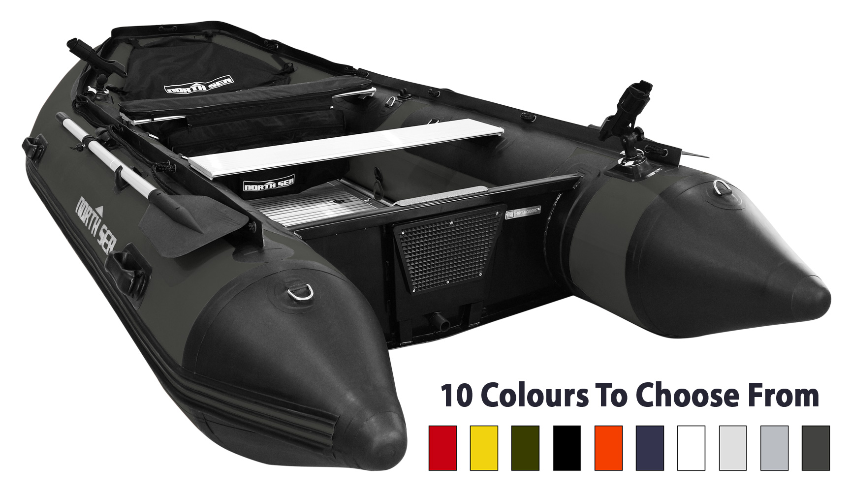 North Sea Inflatable Boat - Dark Grey