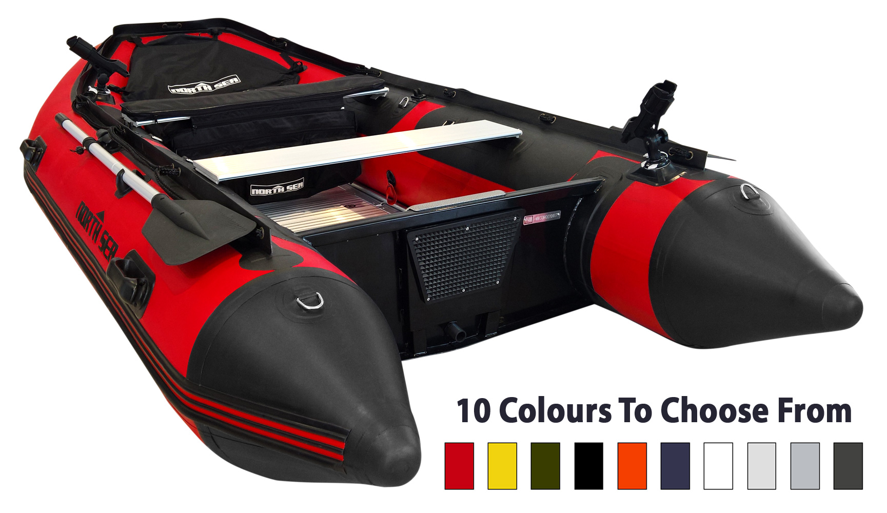 North Sea Inflatable Boat - Red