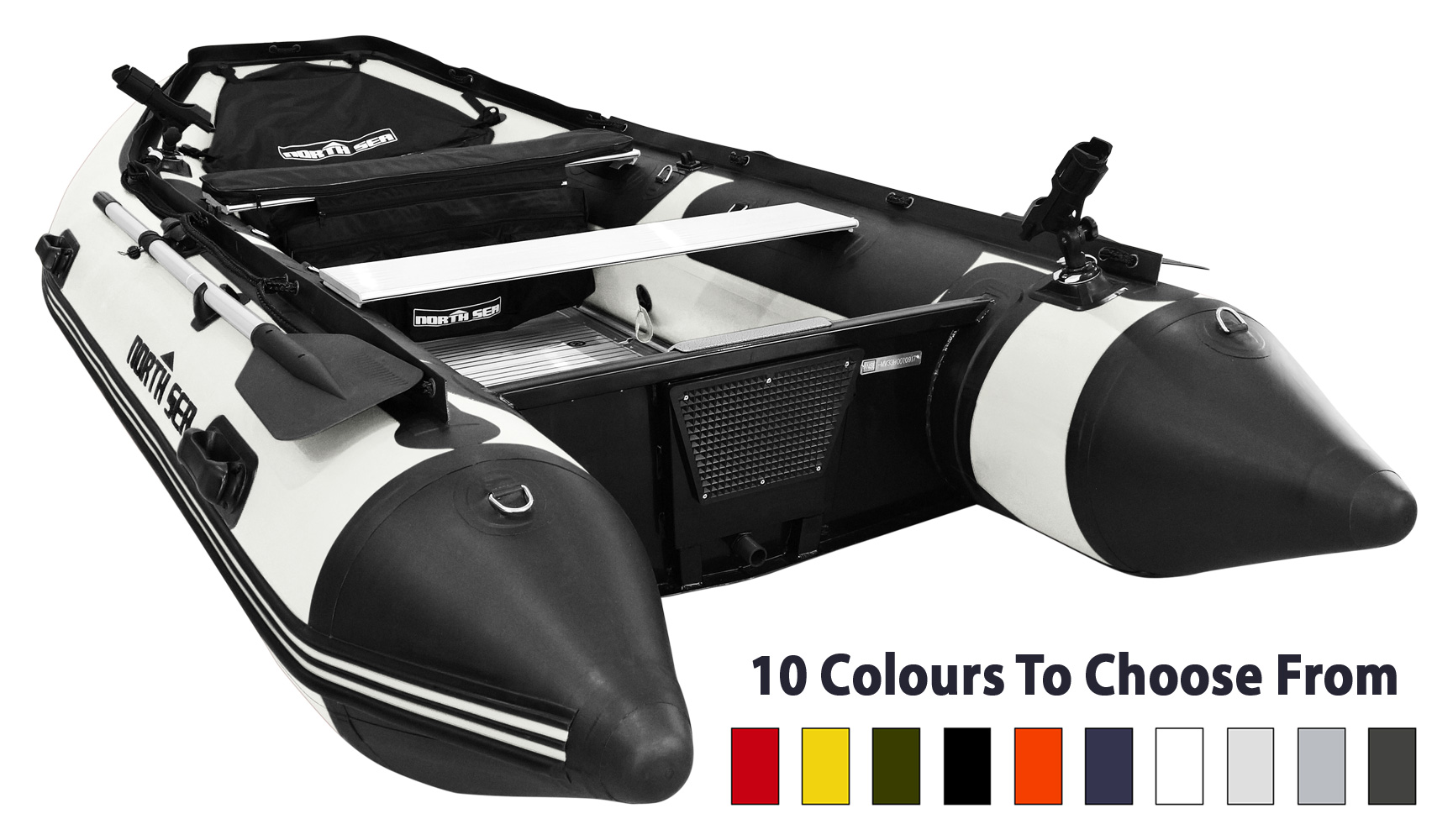North Sea Inflatable Boat - White