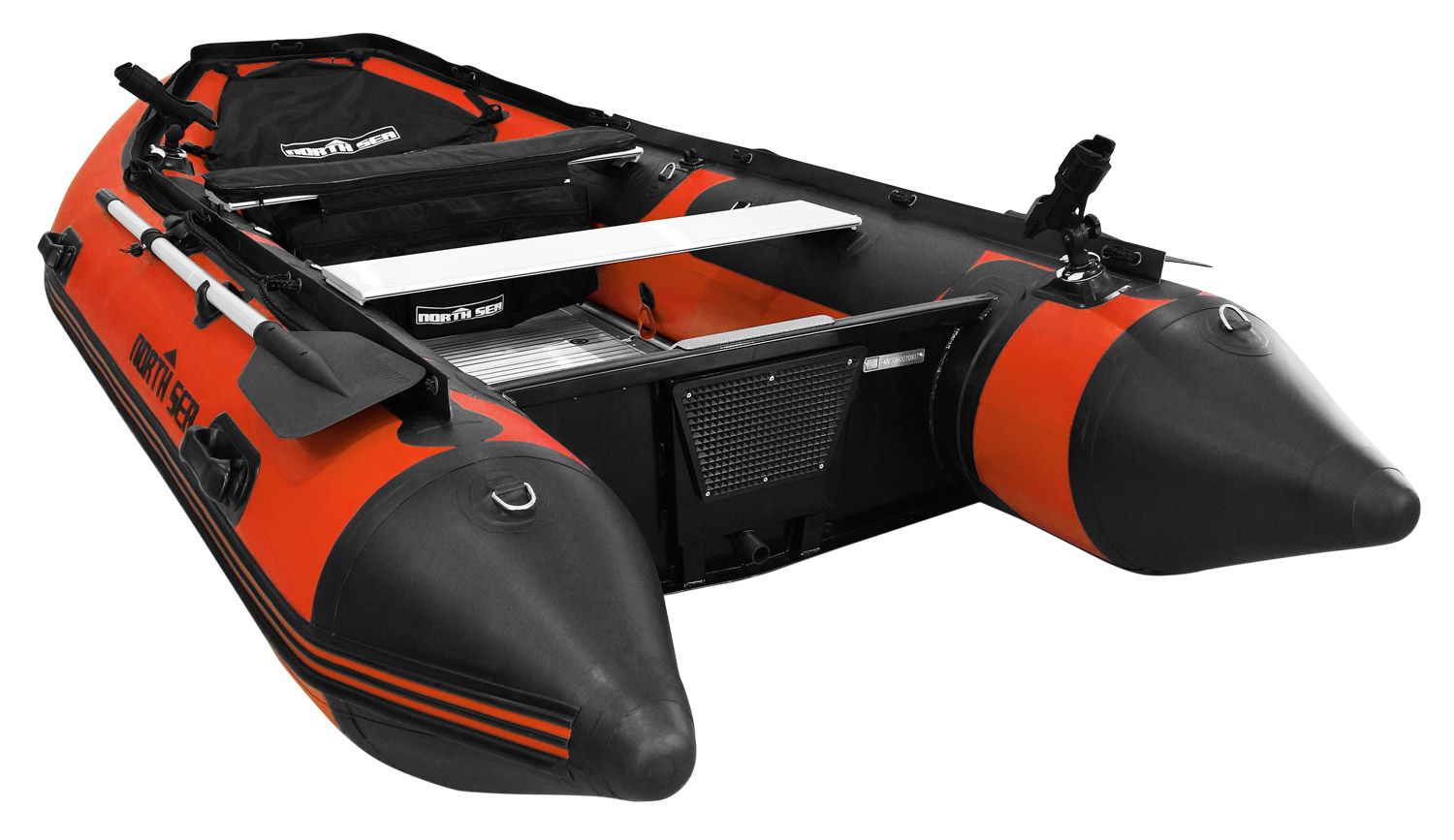 North Sea Inflatable Boat Orange